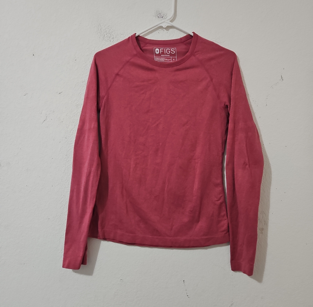 FIGS Women's Salta Seamless Longsleeve Underscrub Size Small